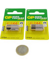 Pack de 2 Piles Alcalines type 4LR44/A544/PX28A