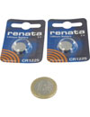 Pack de 2 piles bouton type CR1225