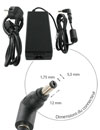 Chargeur type ACER PA-1650-02