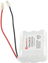 , 3.6V , 300mAh , Ni/Cd , Livraison 48H OFFERTE, Batterie neuve parfaitemen