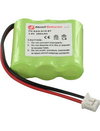 , 3.6V , 280mAh , Ni-MH , Livraison 48H OFFERTE, Batterie neuve parfaitemen