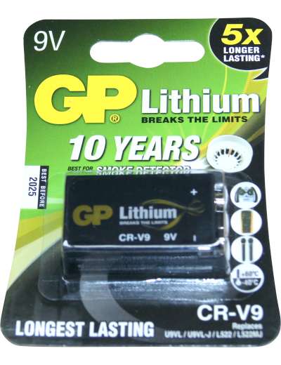 Pile Lithium GP 9V