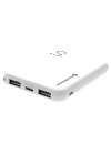 Batterie externe mobile Compacte - Blanc / 5000mAh